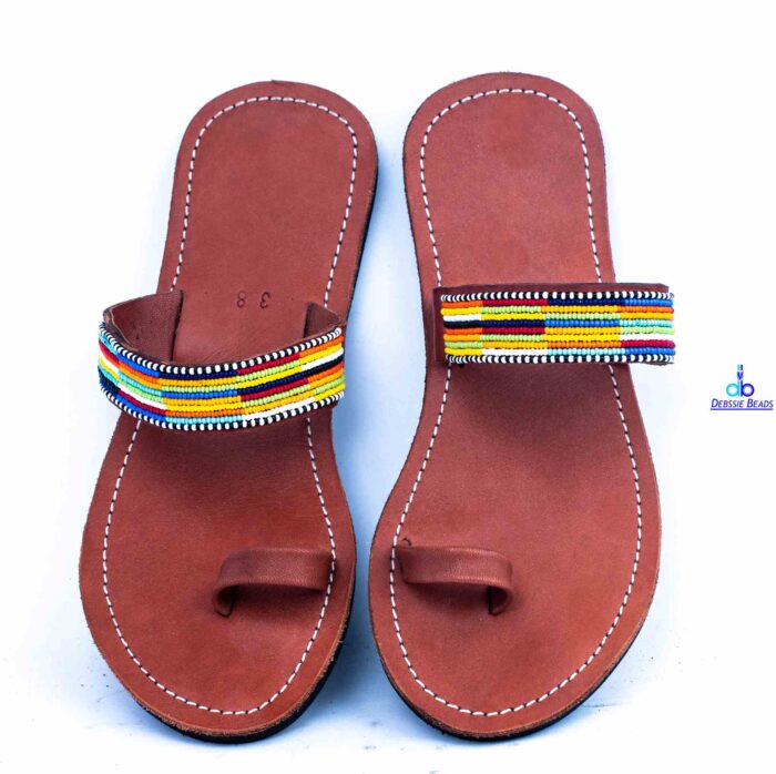 Beaded Colorful Sandals