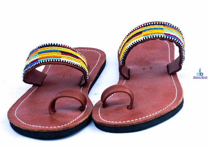 Beaded Colorful Sandals